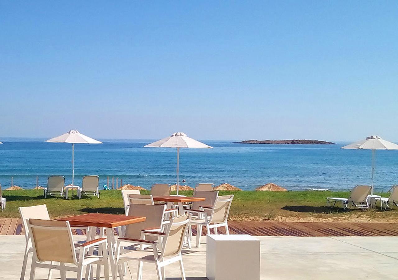 Aptera Beach Apartment Kato Daratso Esterno foto